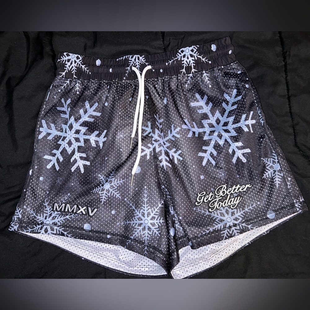 COPY - GBT - Get Better Today Snowflakes Shorts